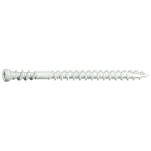 Saberdrive Deck Screw, #8 x 2-1/2 in, Steel, Trim Head, Torx Drive, 139 PK 52505